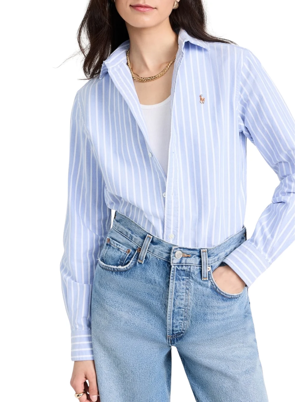 RALPH LAUREN OXFORD LONG SLEEVE BUTTON DOWN - Image 3