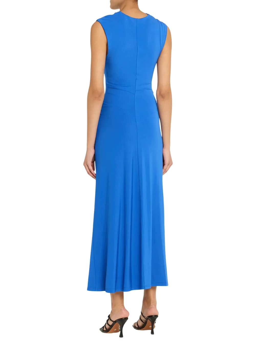 SIMKHAI ACACIA DRAPED JERSEY MIDI DRESS - Image 3