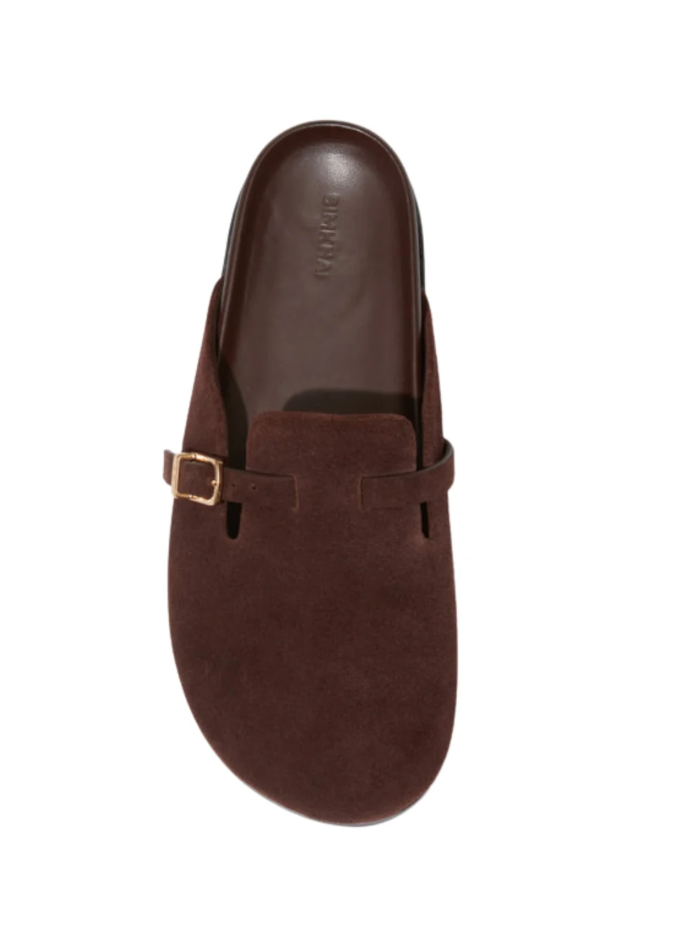SIMKHAI ADARA BUCKLE SUEDE SLIPPER - Image 3