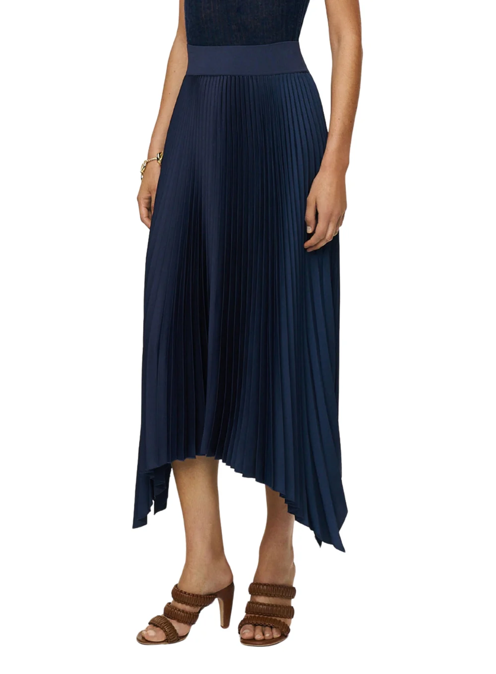 JOSEPH ADE SKIRT KNIT WEAVE PLISSE - Image 3