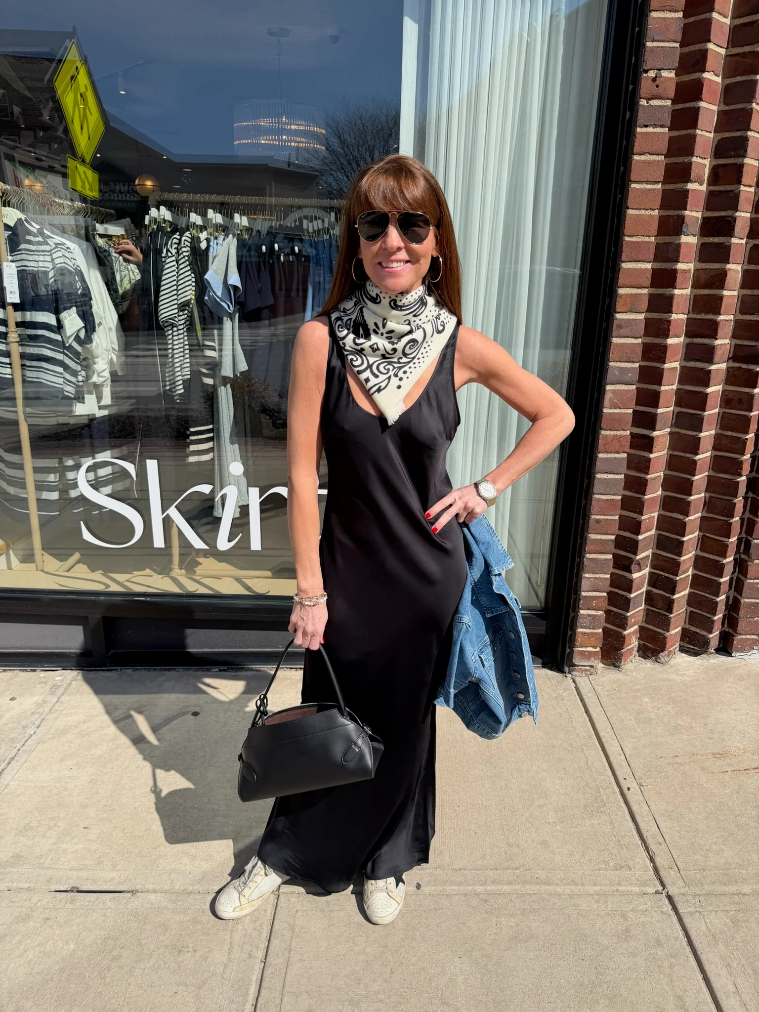 L'AGENCE AKIYA SILK TANK DRESS - Image 5
