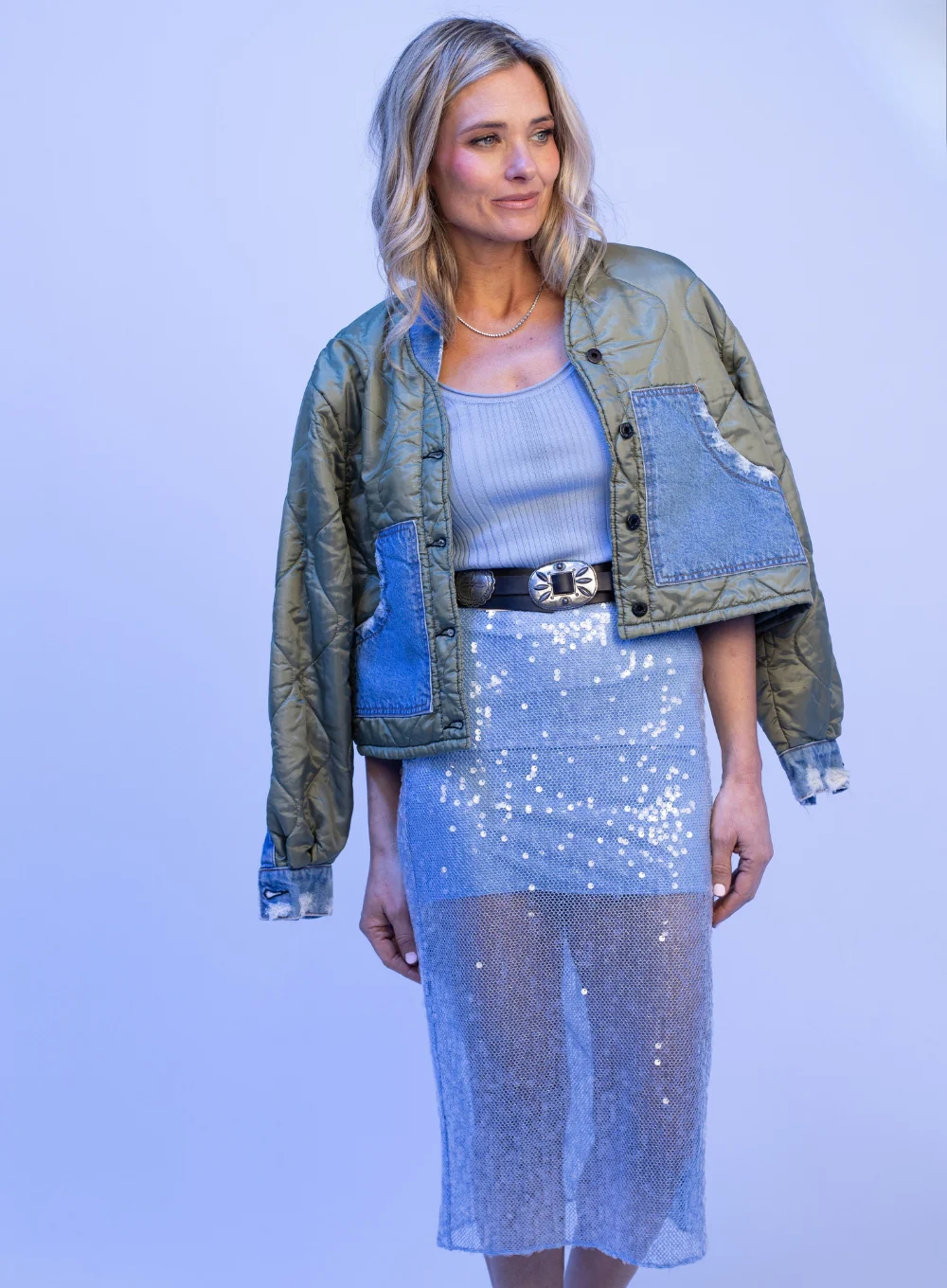 VERONICA BEARD ALLORA SKIRT - Image 2
