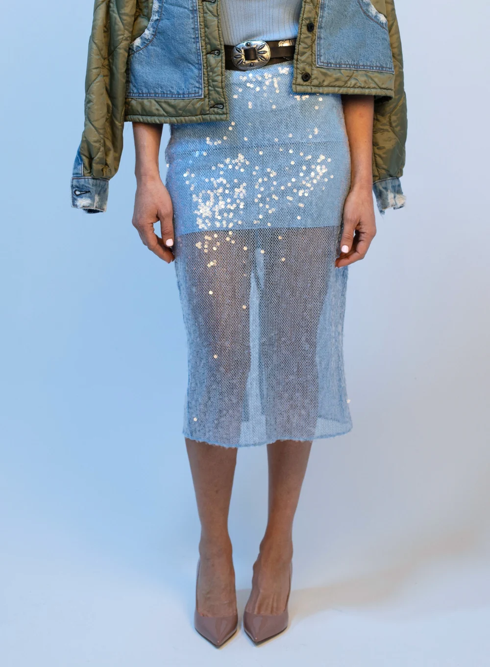 VERONICA BEARD ALLORA SKIRT - Image 4