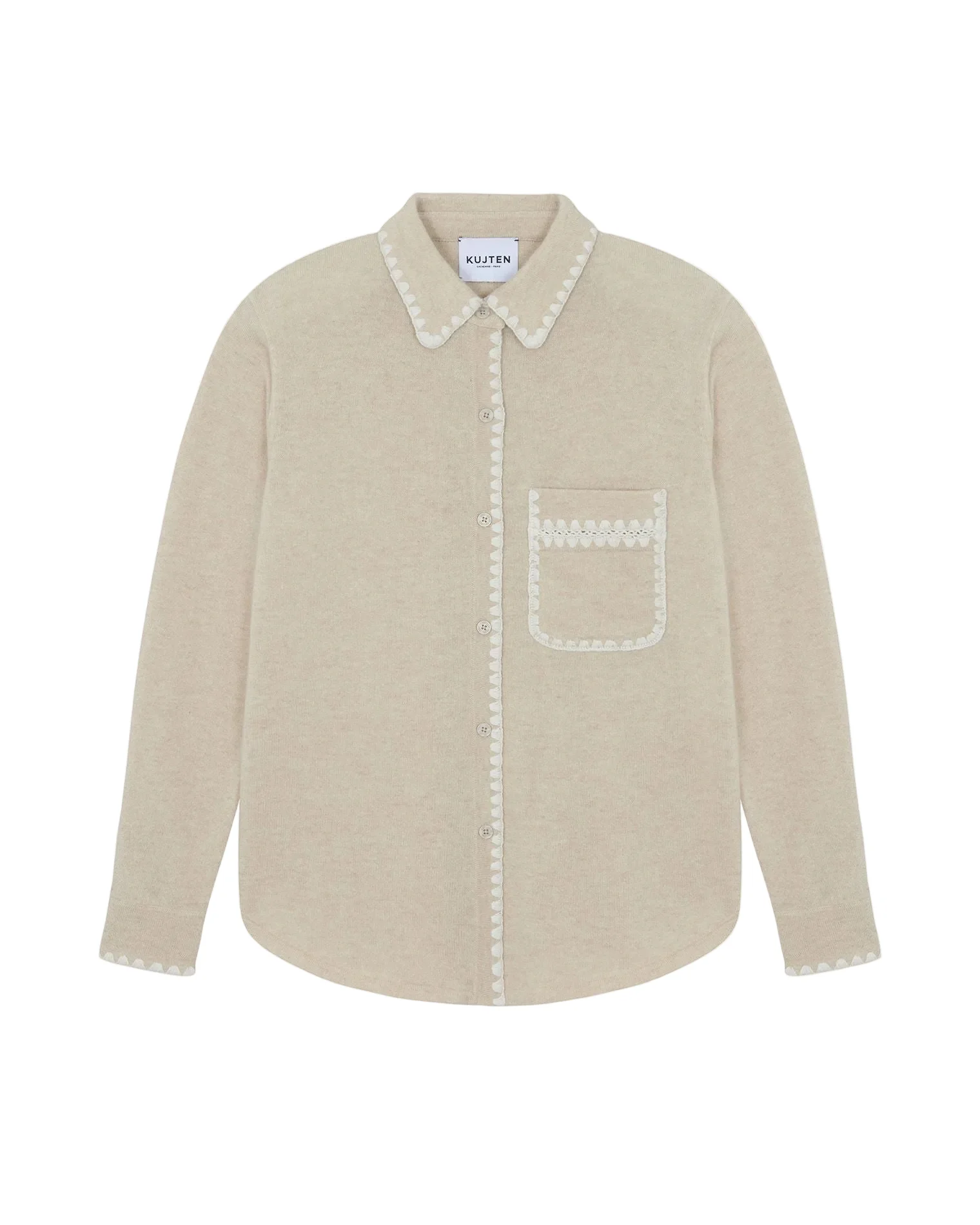 KUJTEN AMINA CASHMERE SHIRT