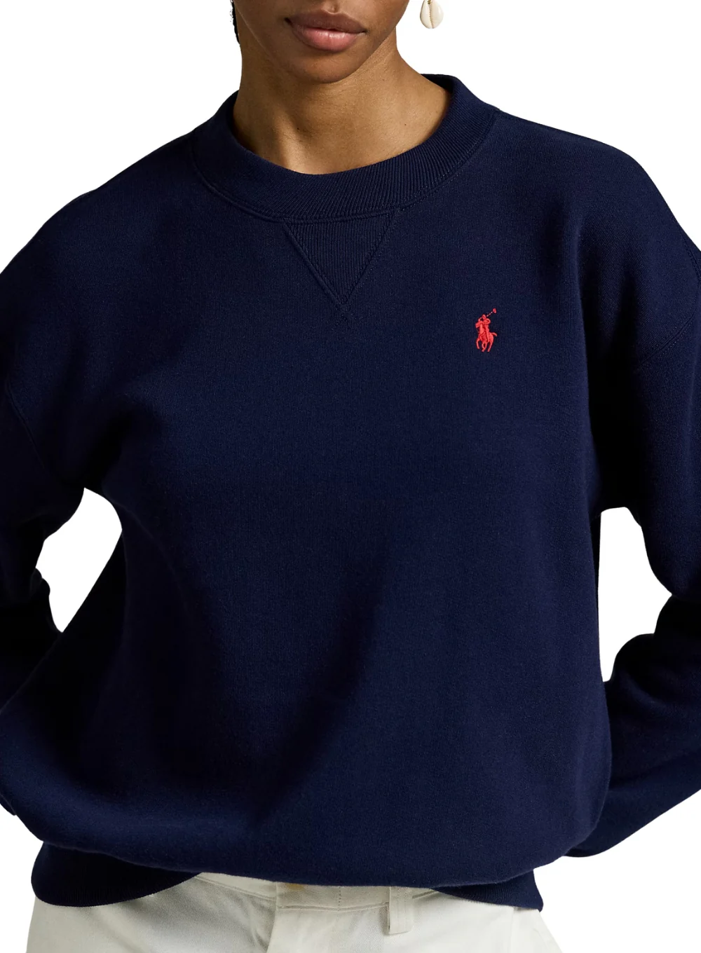 RALPH LAUREN ARCTIC FLEECE KNIT CREWNECK SWEATSHIRT - Image 4
