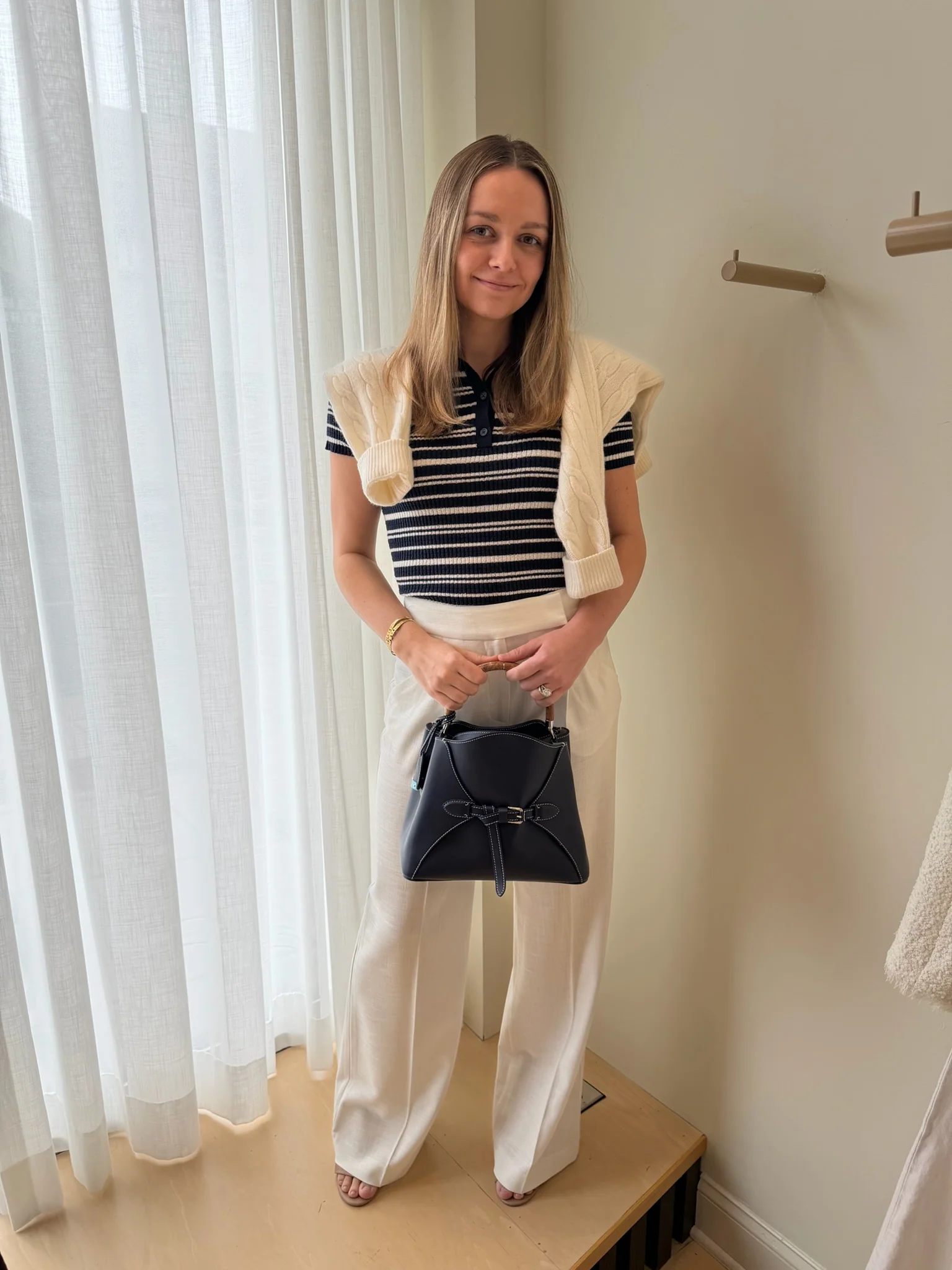 SIMKHAI AVERIE KNIT POLO - Image 2