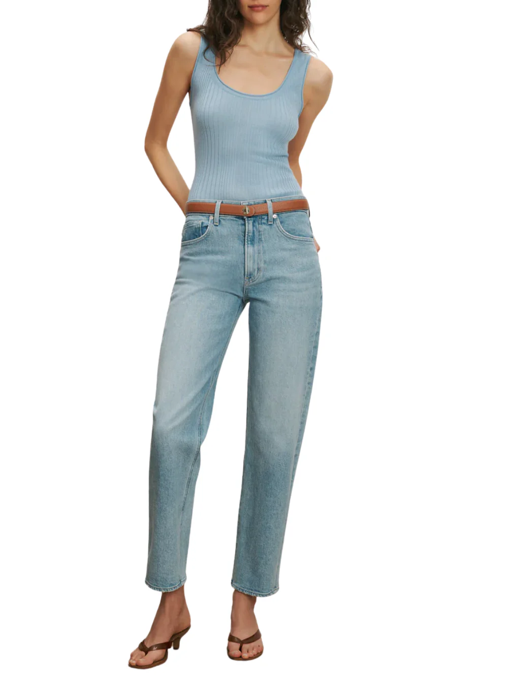 VERONICA BEARD BIRKE KNIT TANK - Image 2