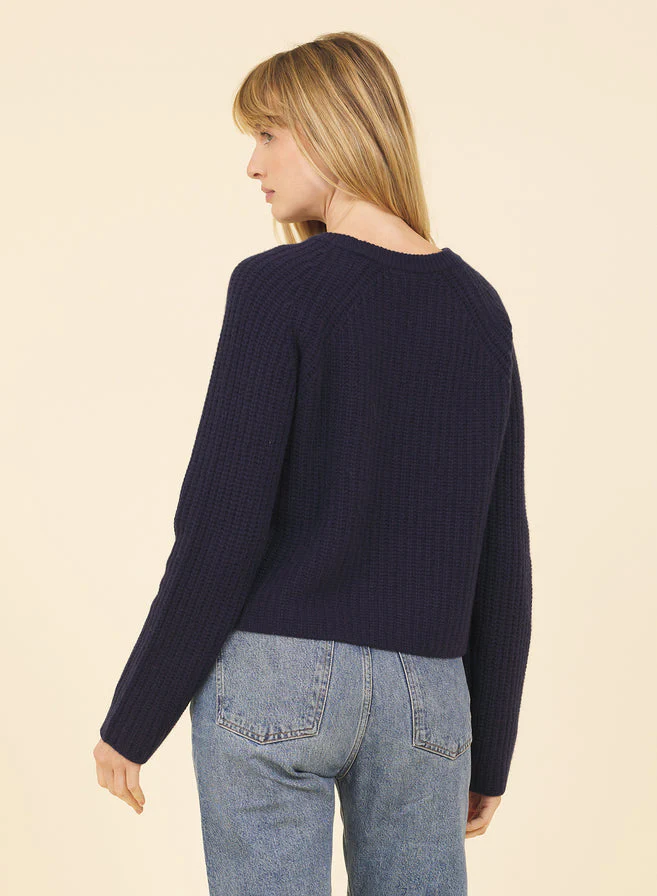 ONE GREY DAY BLAKELY RIB CASHMERE PULLOVER - Image 13