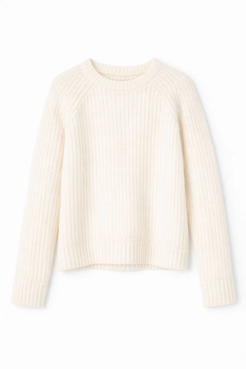 ONE GREY DAY BLAKELY RIB CASHMERE PULLOVER - Image 14