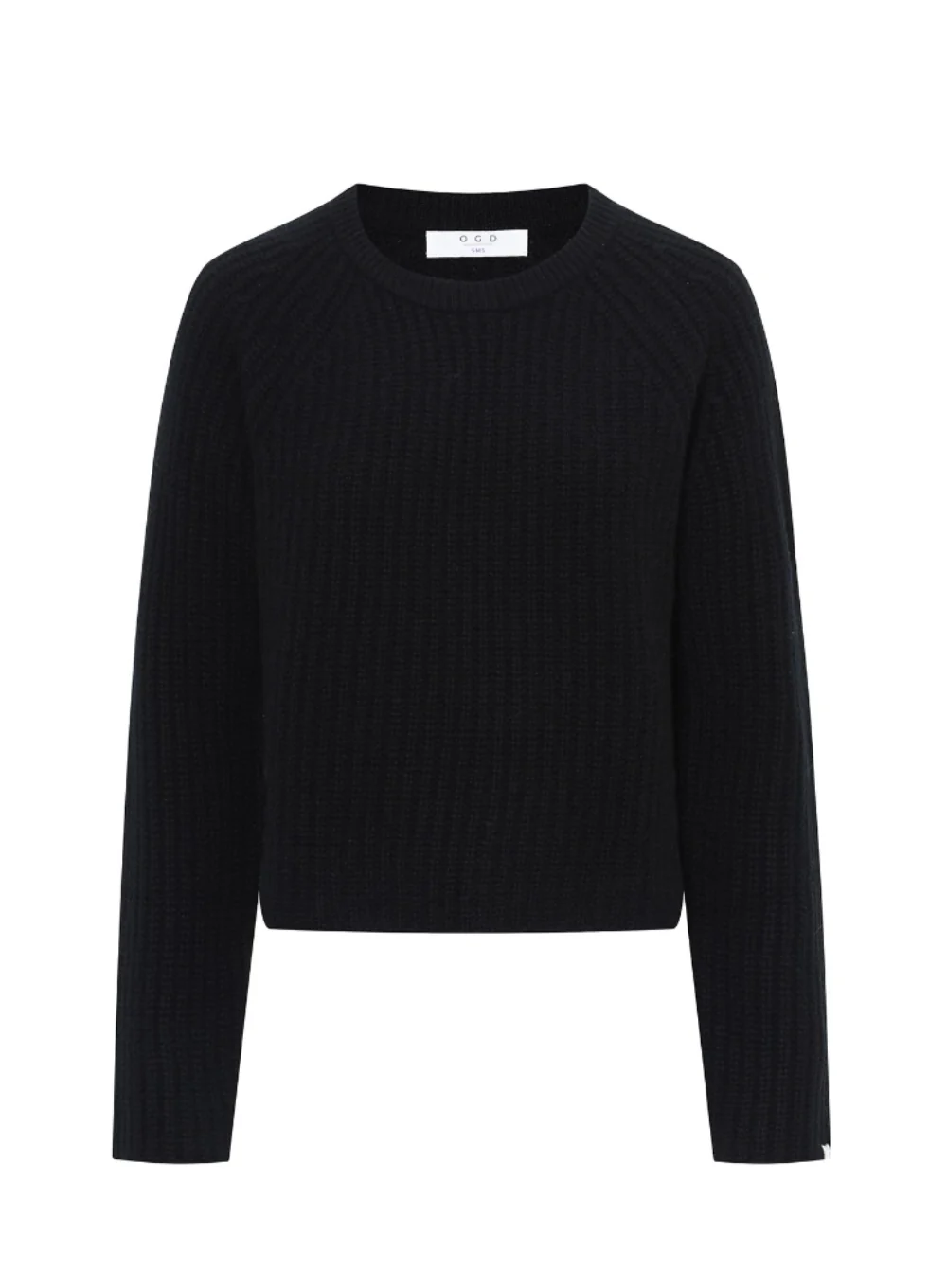 ONE GREY DAY BLAKELY RIB CASHMERE PULLOVER - Image 6