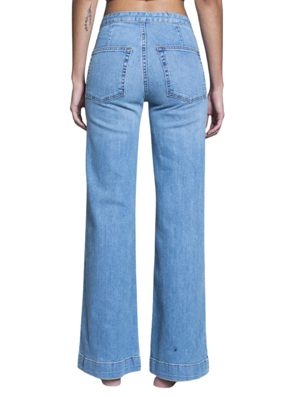 ASKK NY BRICK HOUSE WIDE LEG DYNOMITE JEAN - Image 3