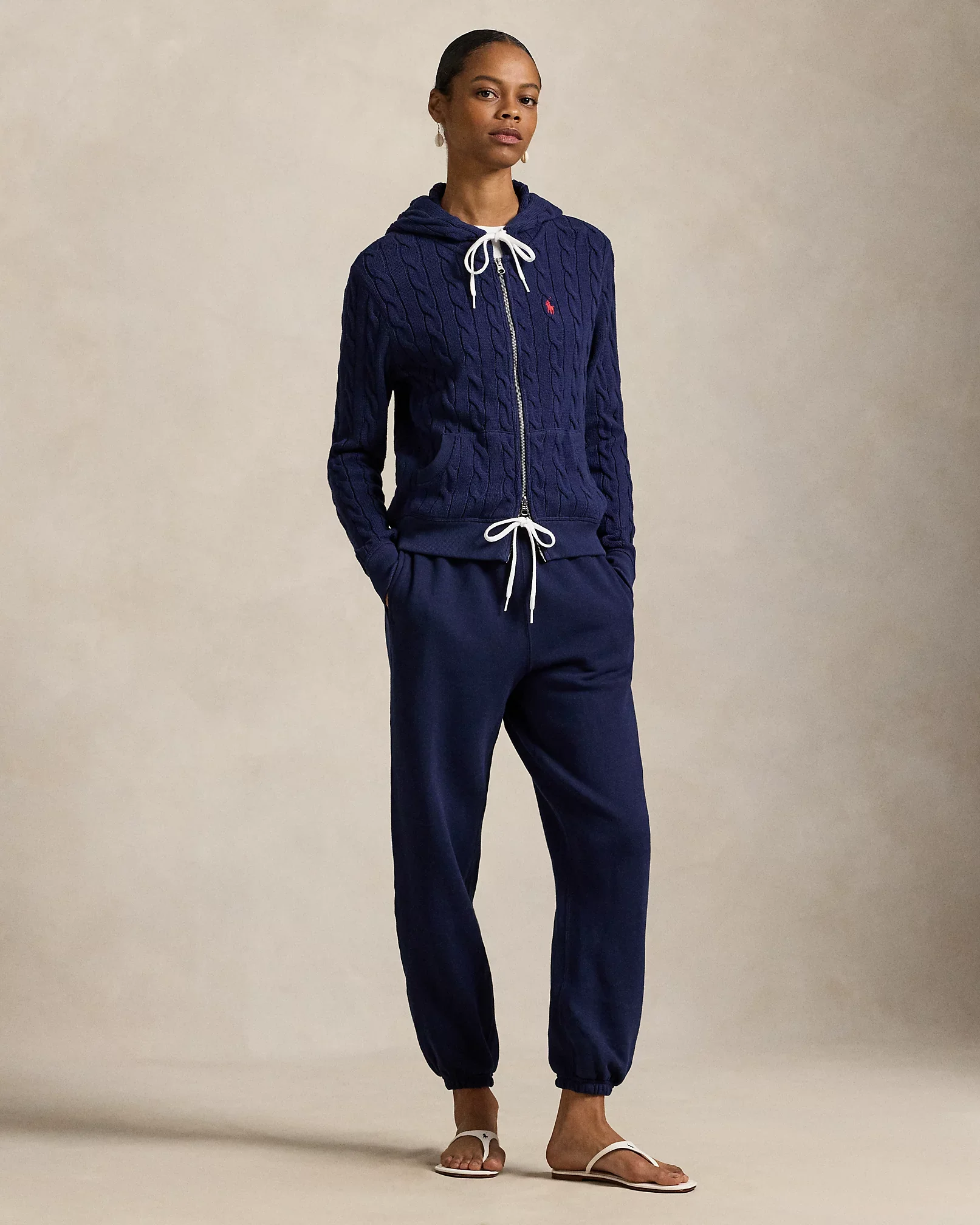 RALPH LAUREN CABLE ZIP UP - Image 2
