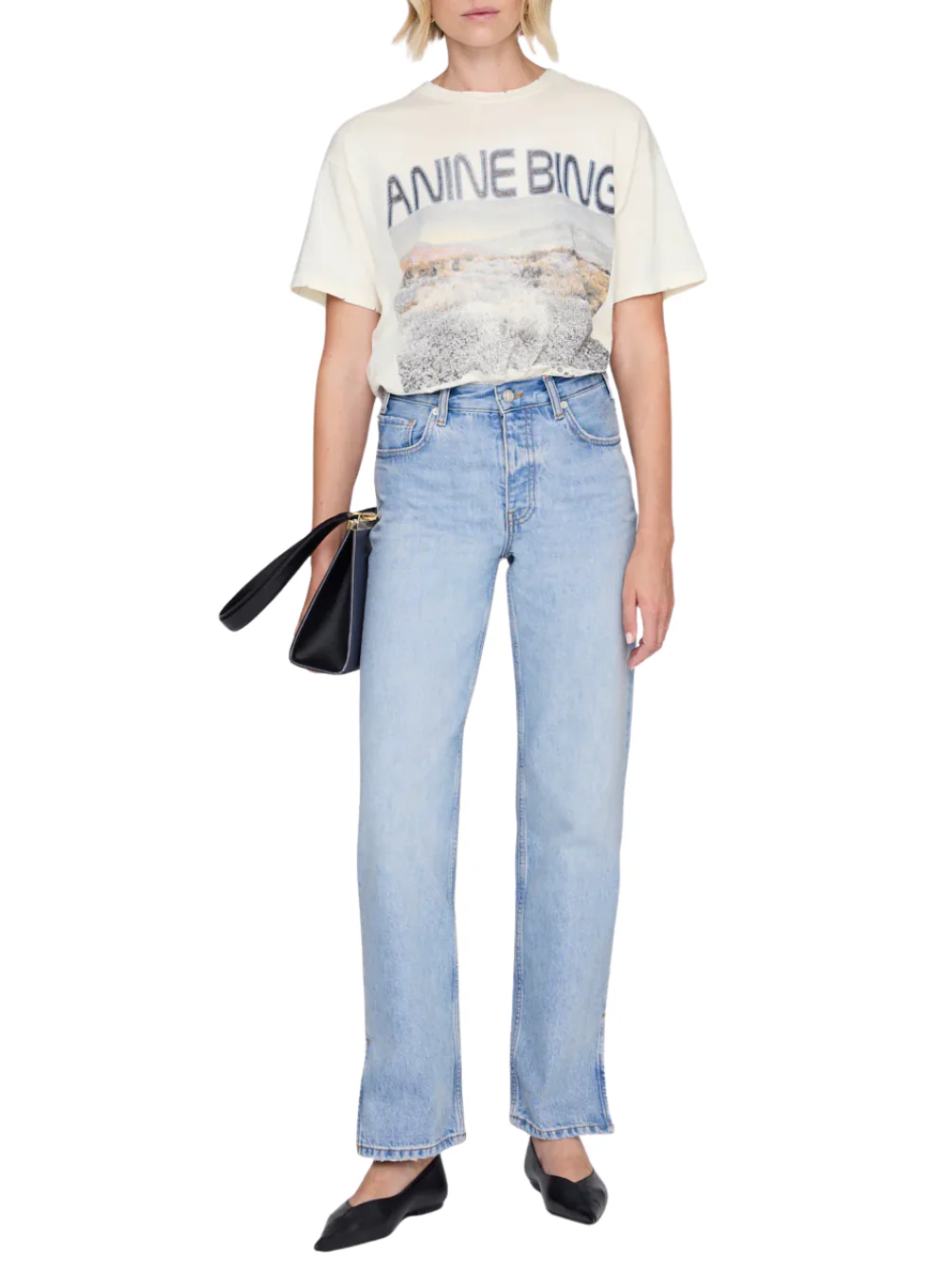 ANINE BING CADE TEE WILDFLOWERS - Image 3