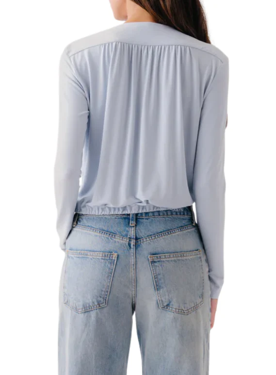 SABLYN CADIZ LONG SLEEVE GATHERED WRAP SHIRT - Image 2