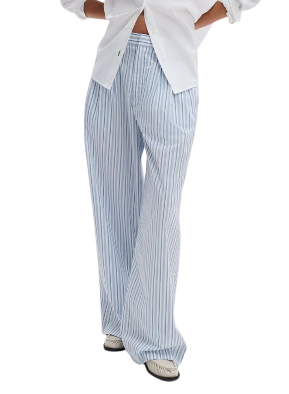 RAG & BONE CHAPPELL STRIPE POPLIN PANT - Image 3
