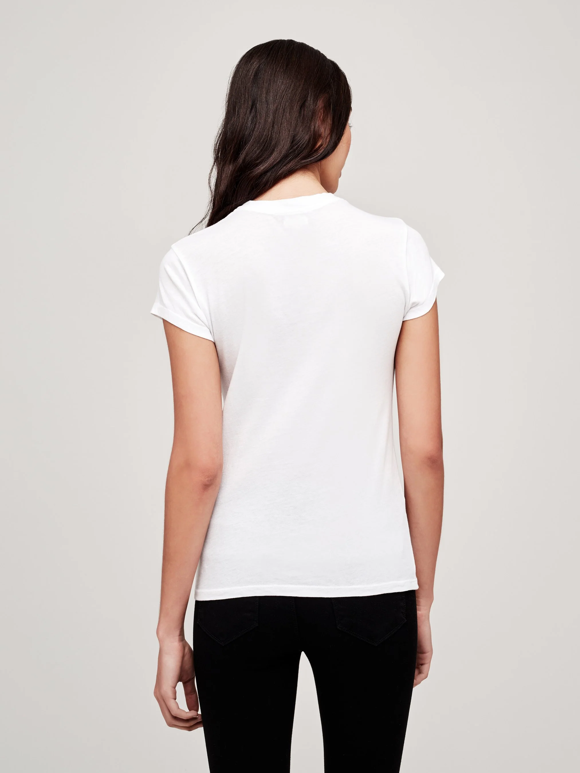 L'AGENCE CORY SCOOP NECK TEE - Image 6
