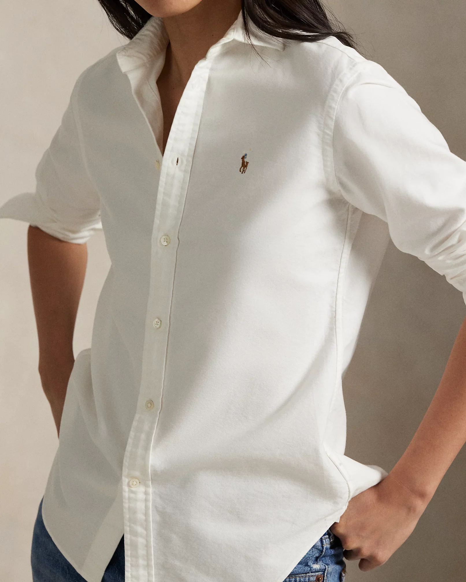 RALPH LAUREN COTTON OXFORD BUTTON DOWN - Image 5