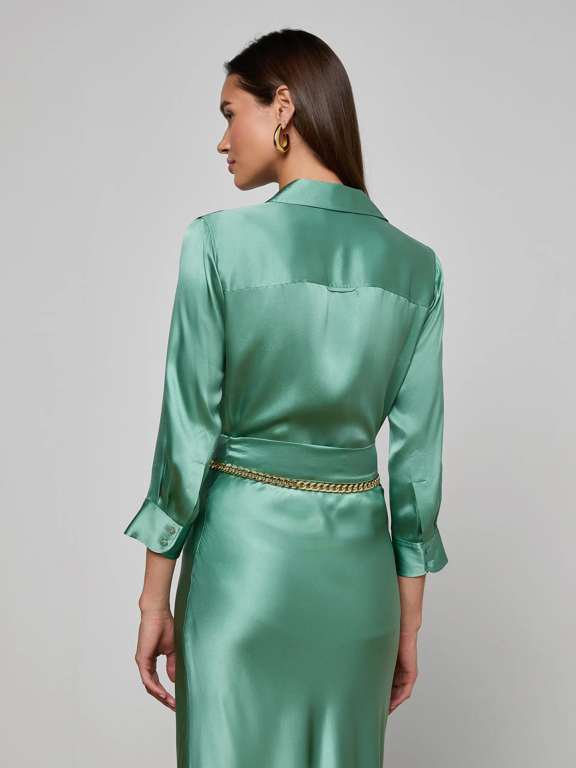 L'AGENCE DANI 3/4 SLEEVE BLOUSE - Image 4