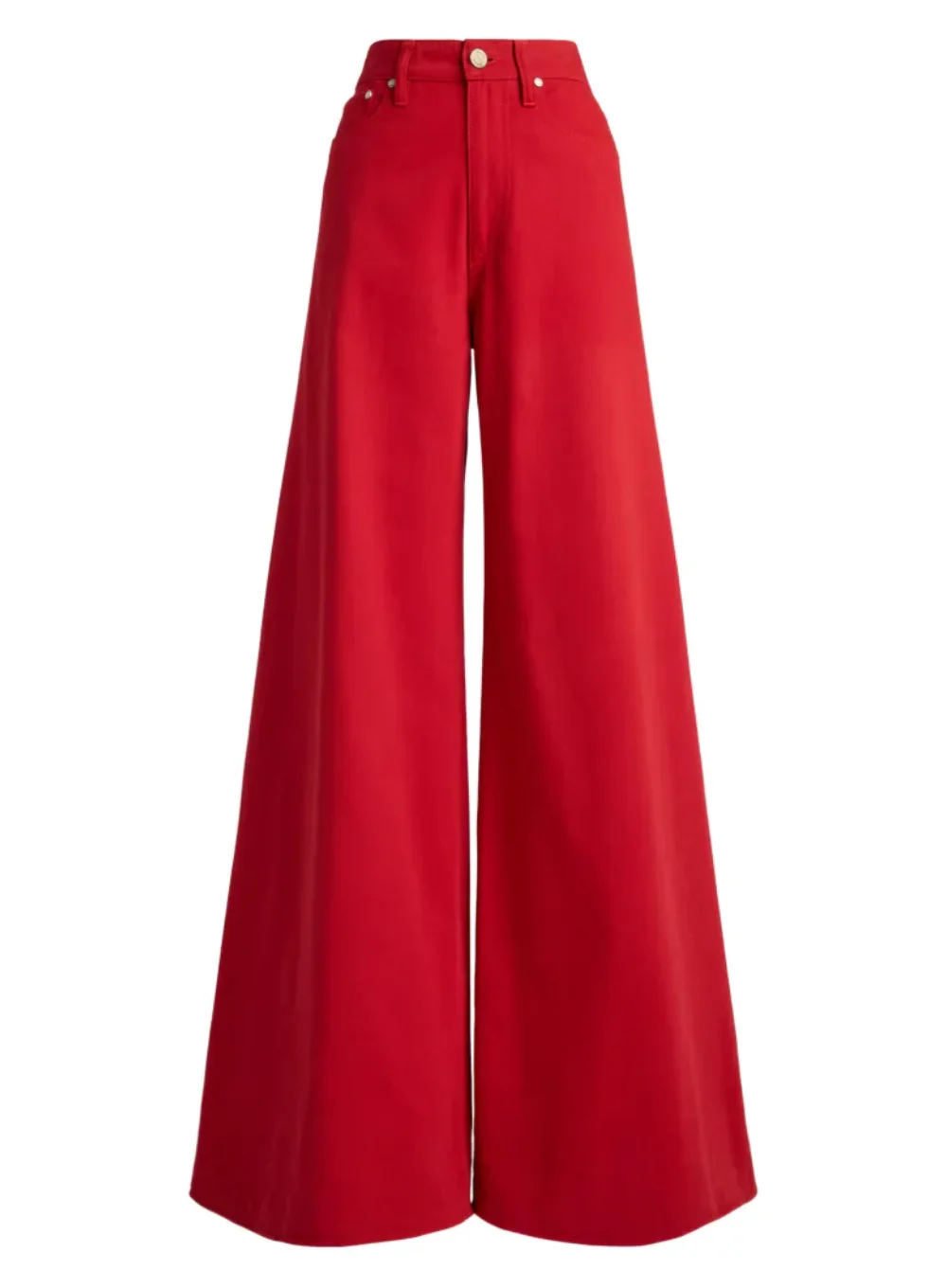 RALPH LAUREN DENIM COLLEN FULL LENGTH WIDE LEG JEAN