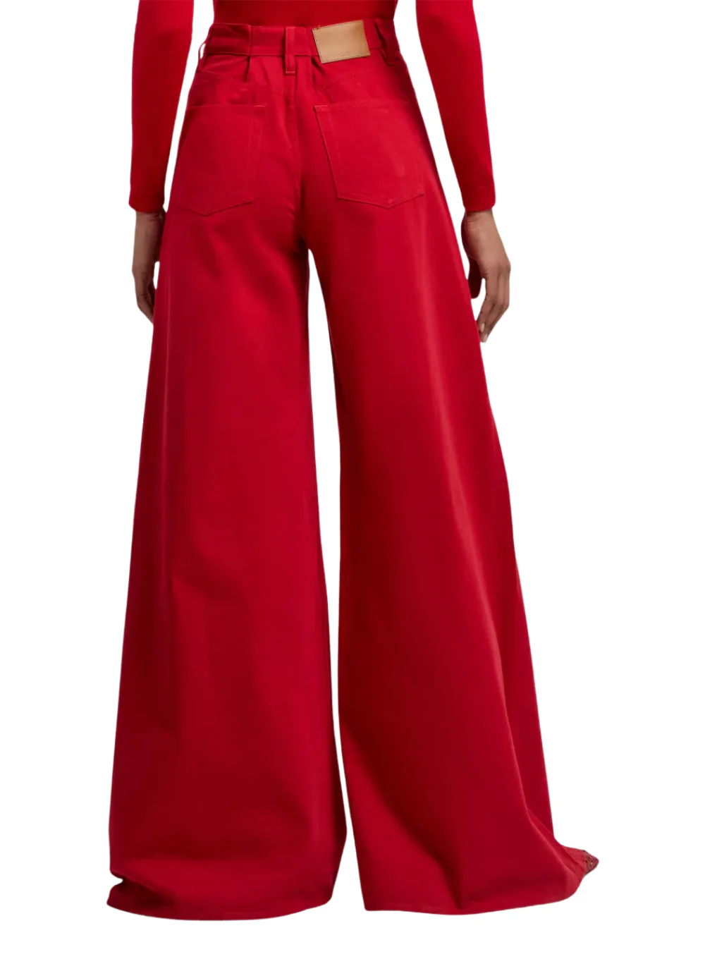 RALPH LAUREN DENIM COLLEN FULL LENGTH WIDE LEG JEAN - Image 4