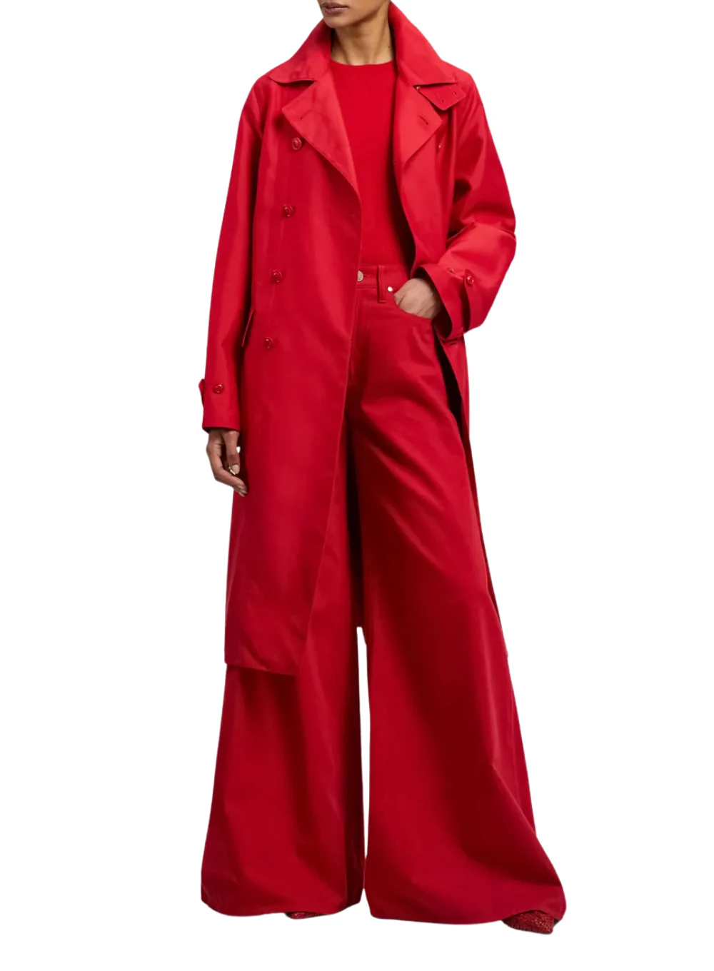 RALPH LAUREN DENIM COLLEN FULL LENGTH WIDE LEG JEAN - Image 6