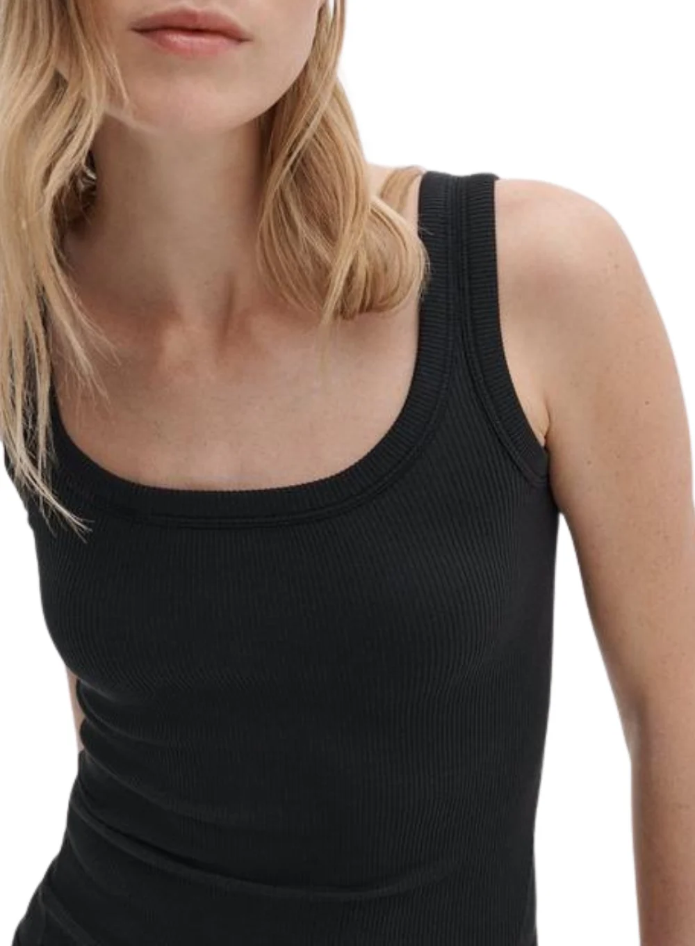RAG & BONE ESSENTIAL RIB U TANK - Image 8