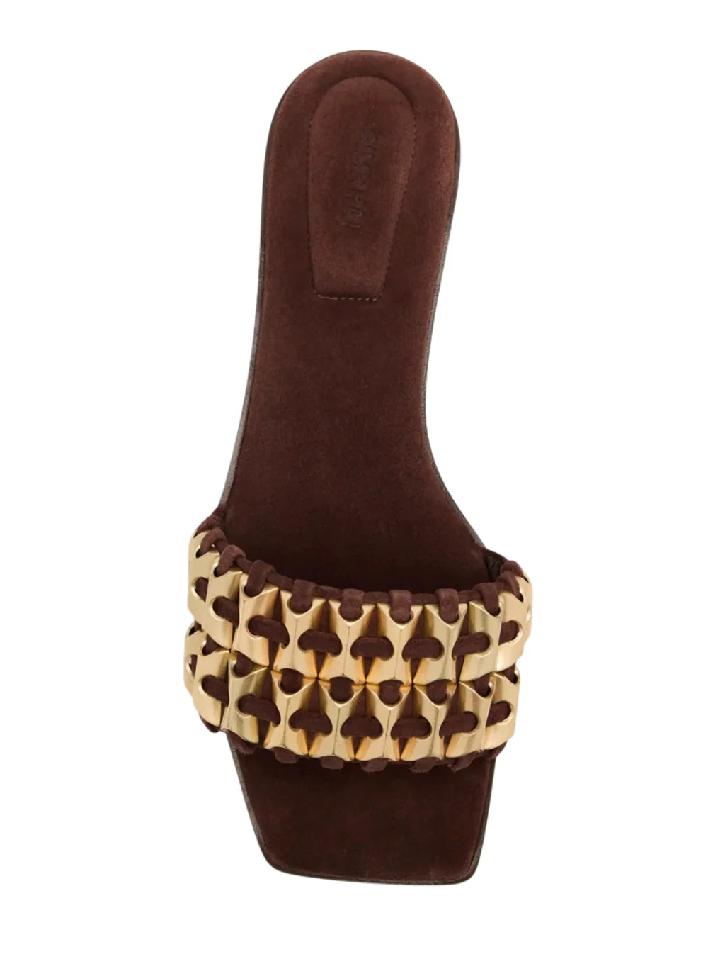 SIMKHAI FAYE BEADED LEATHER SLIDE - Image 3