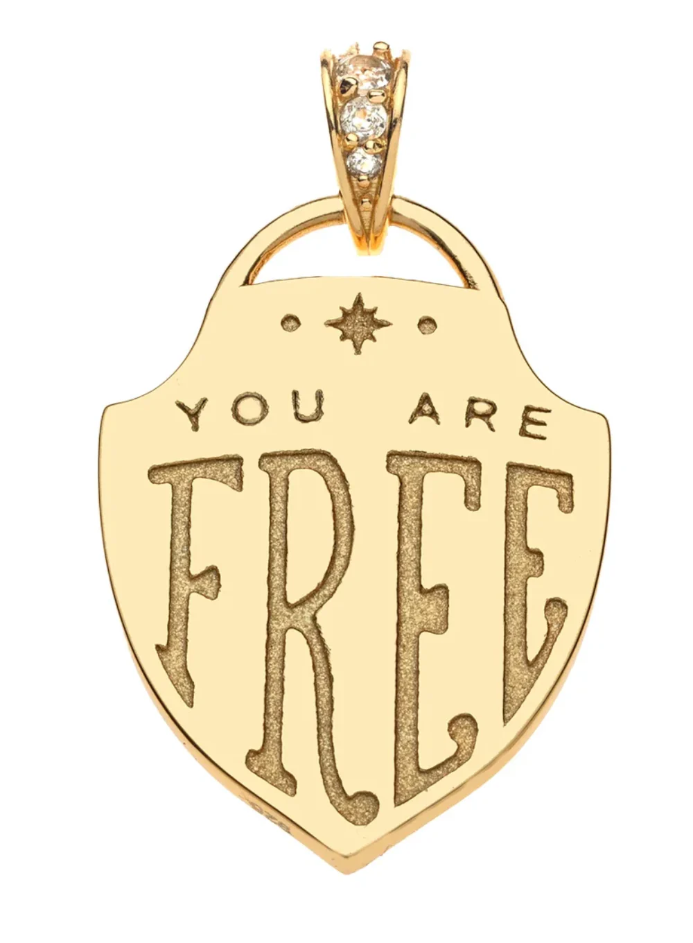 JANE WIN FREE SHIELD PENDANT - Image 2
