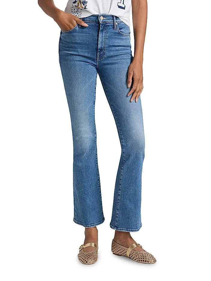 MOTHER DENIM HIGH WAISTED WEEKENDER SKIMP - Image 3