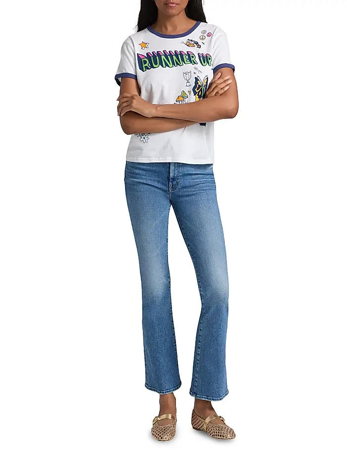 MOTHER DENIM HIGH WAISTED WEEKENDER SKIMP - Image 8