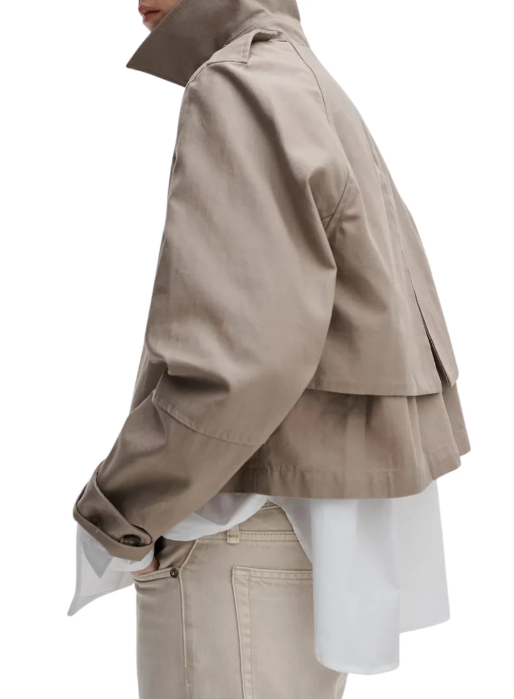 RAG & BONE JAMIE CROPPED TRENCH - Image 3