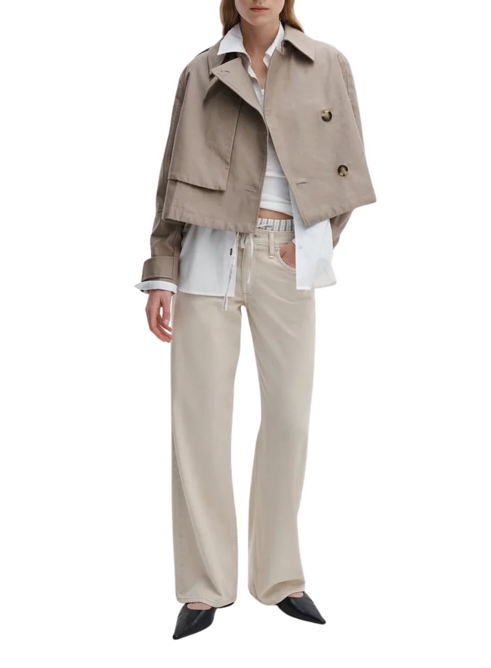 RAG & BONE JAMIE CROPPED TRENCH - Image 5