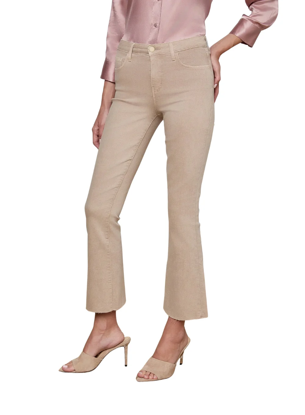 L'AGENCE KENDRA HIGH RISE CROP FLARE - Image 3