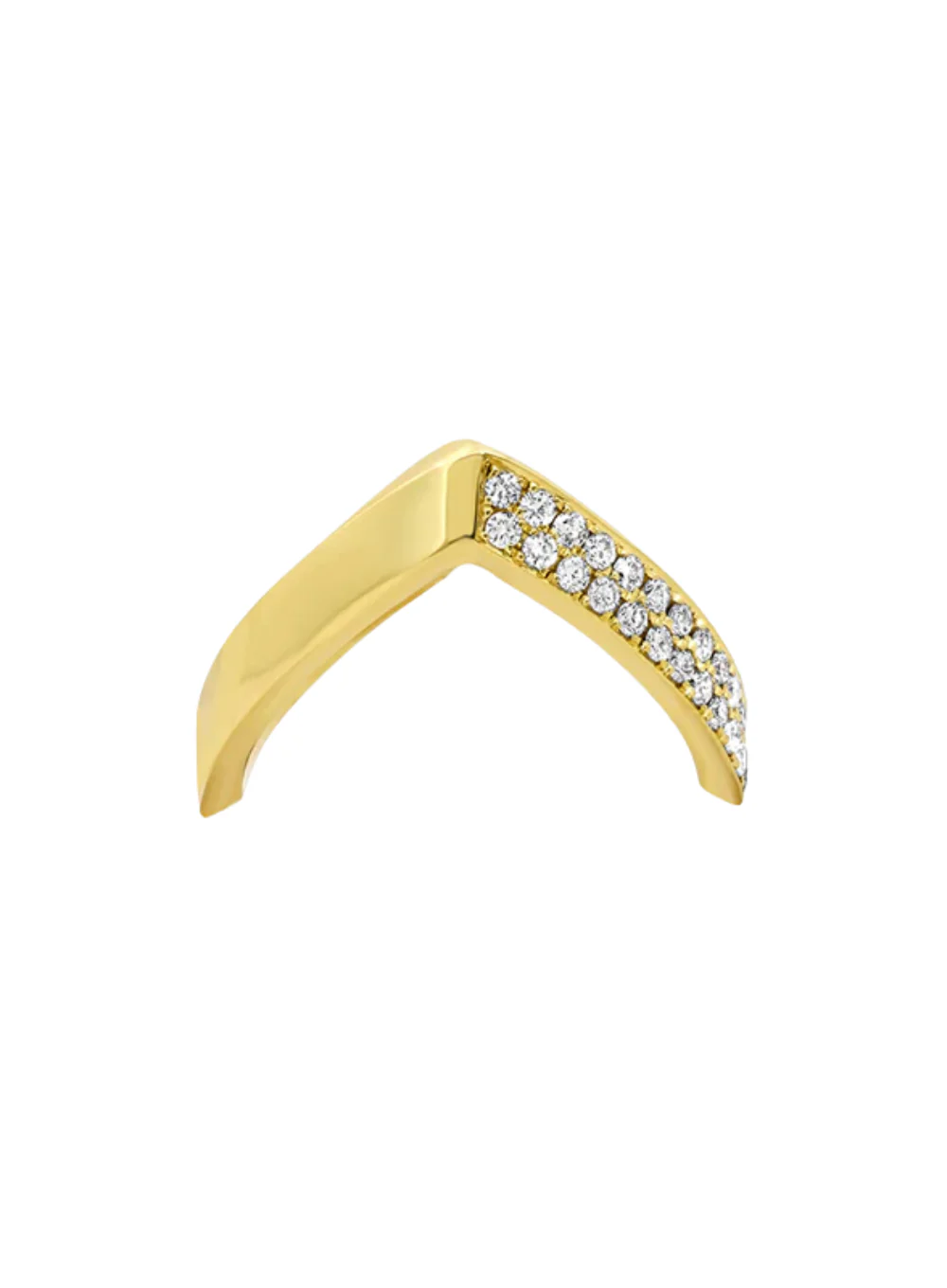 JENNIFER MEYER LARGE V RING - Image 2