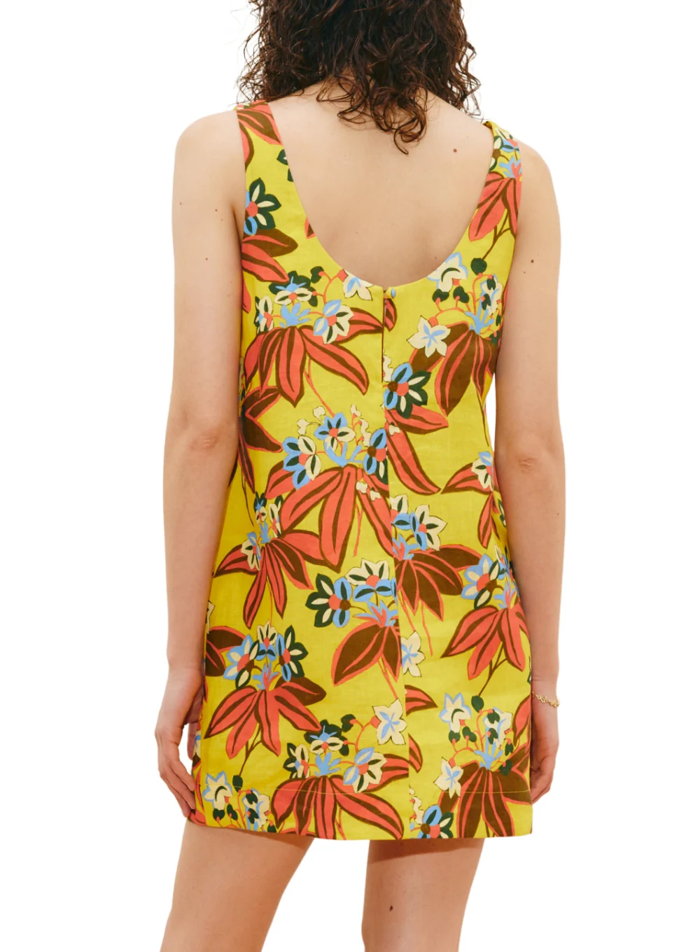 ALEMAIS LEO EMBROIDERED MINI DRESS - Image 5