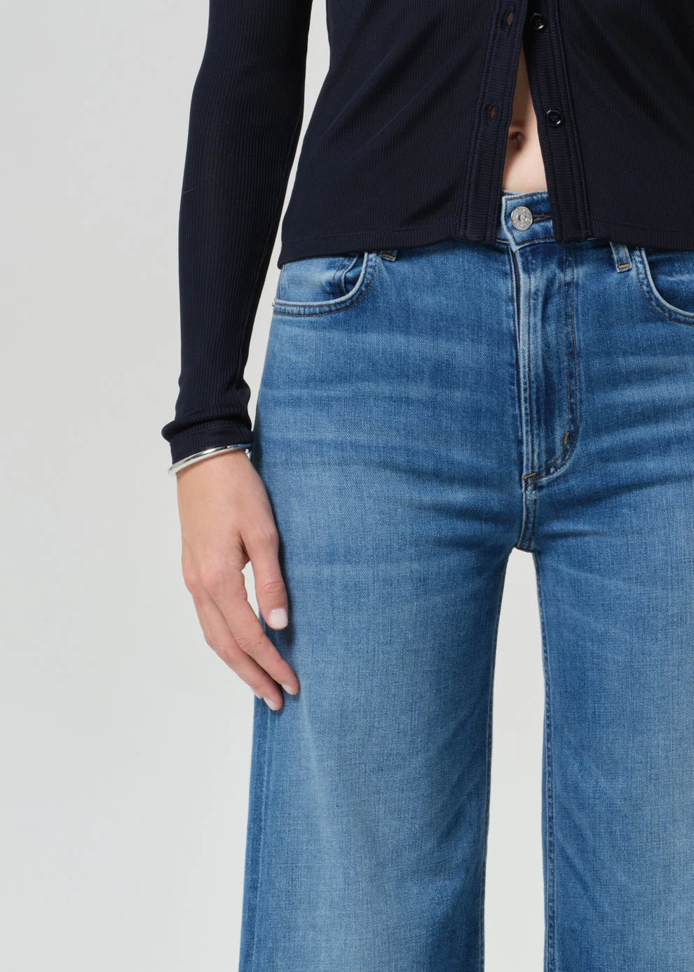 CITIZENS OF HUMANITY LYRA WIDE LEG CROP JEAN - Image 6