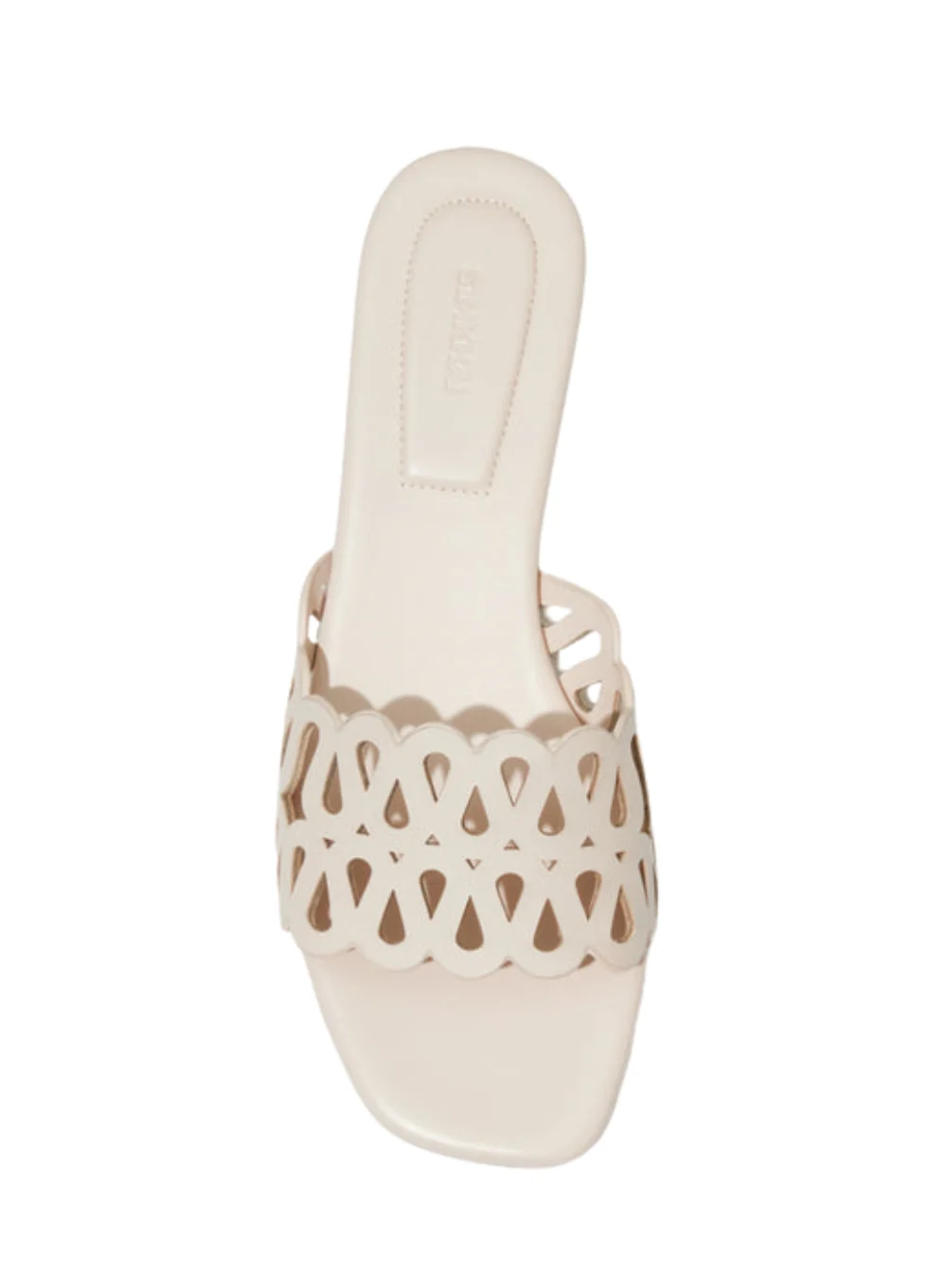 SIMKHAI MCCALL LASER CUT LEATHER SLIDE - Image 3