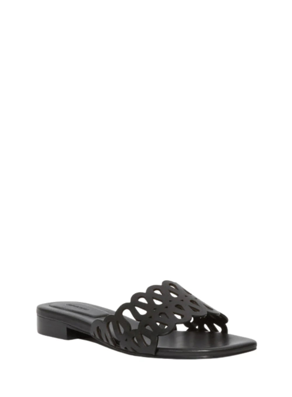 SIMKHAI MCCALL LASER CUT LEATHER SLIDE - Image 5