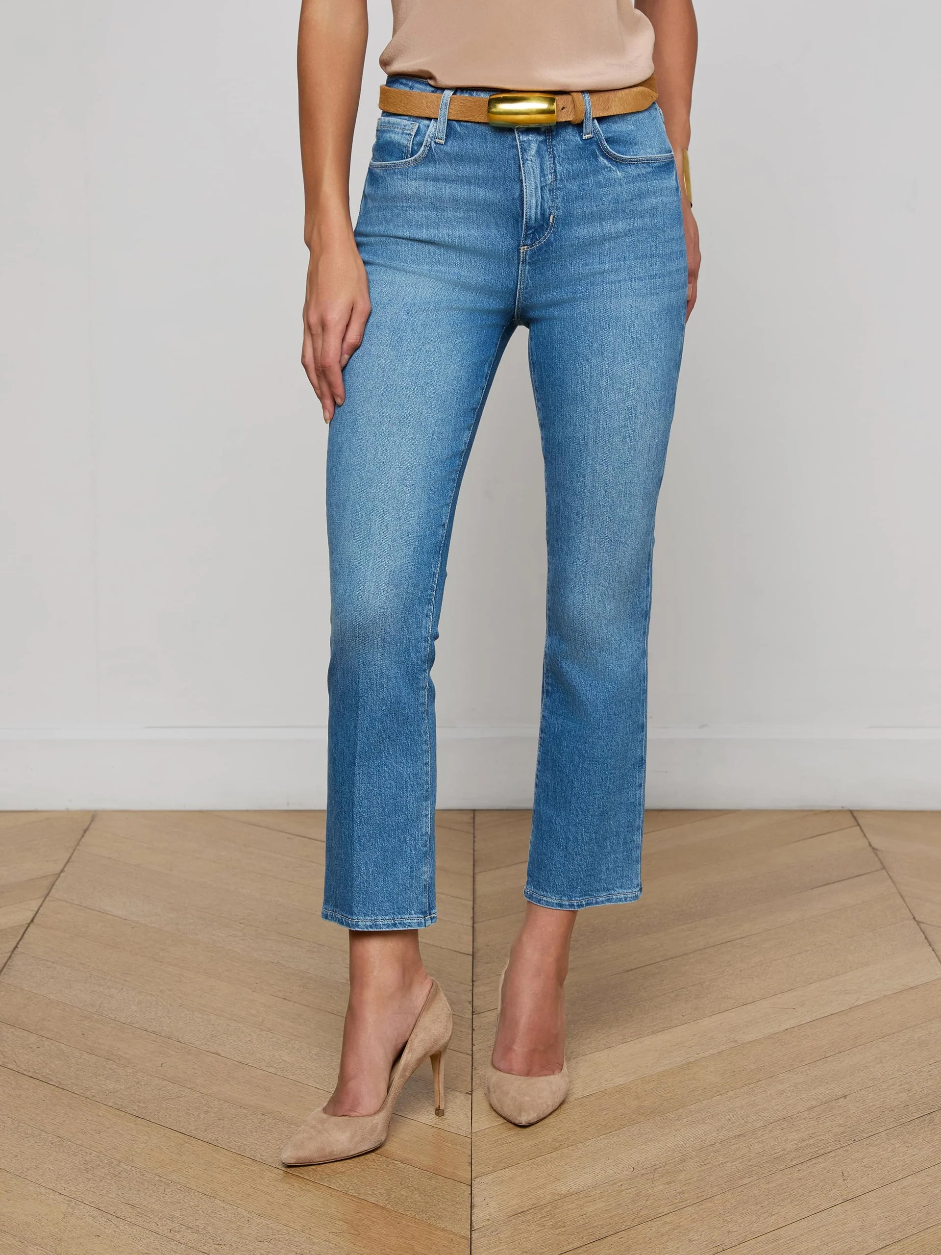 L'AGENCE MIRA CROPPED BOOTCUT JEAN - Image 10