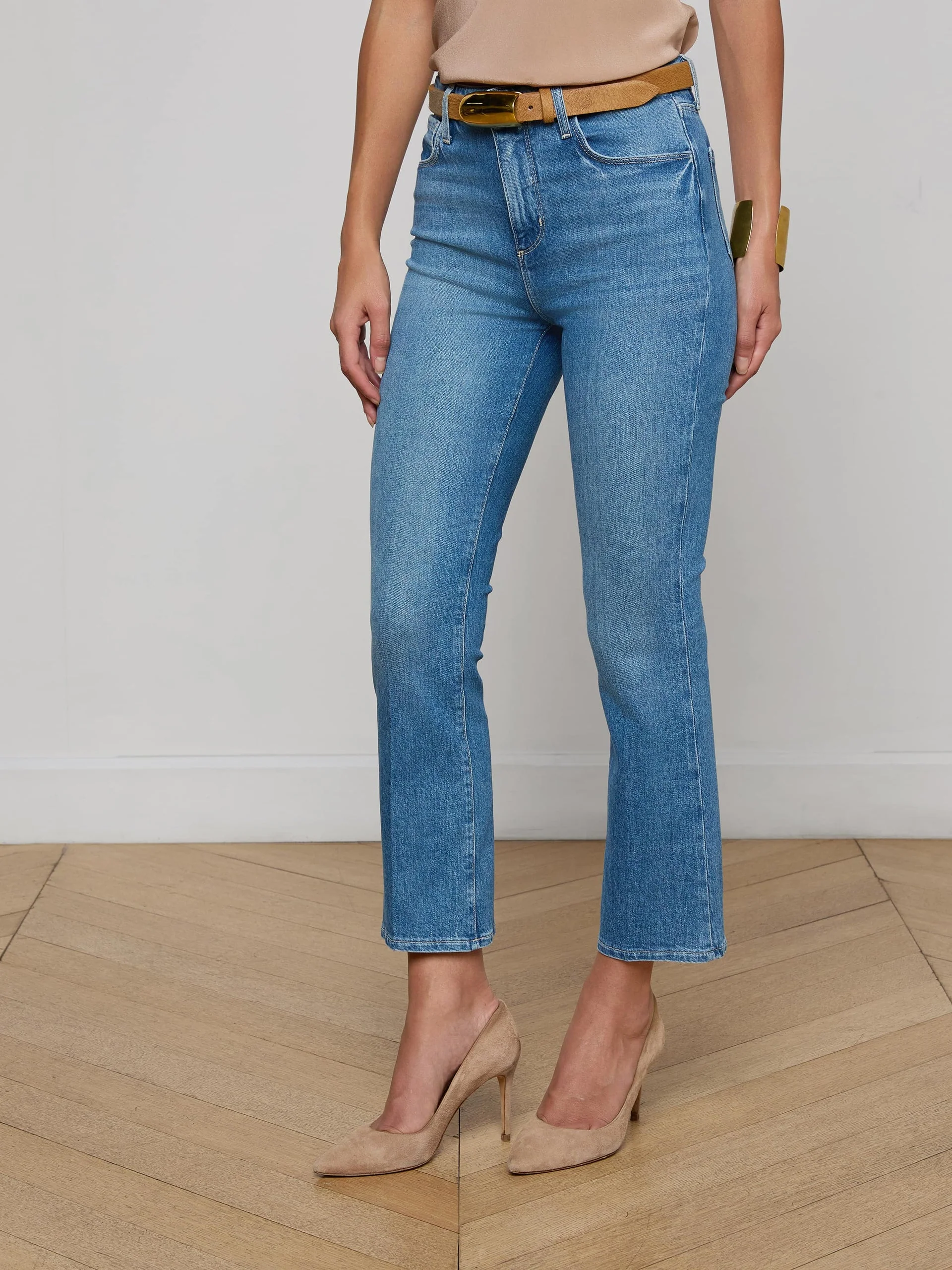 L'AGENCE MIRA CROPPED BOOTCUT JEAN - Image 11