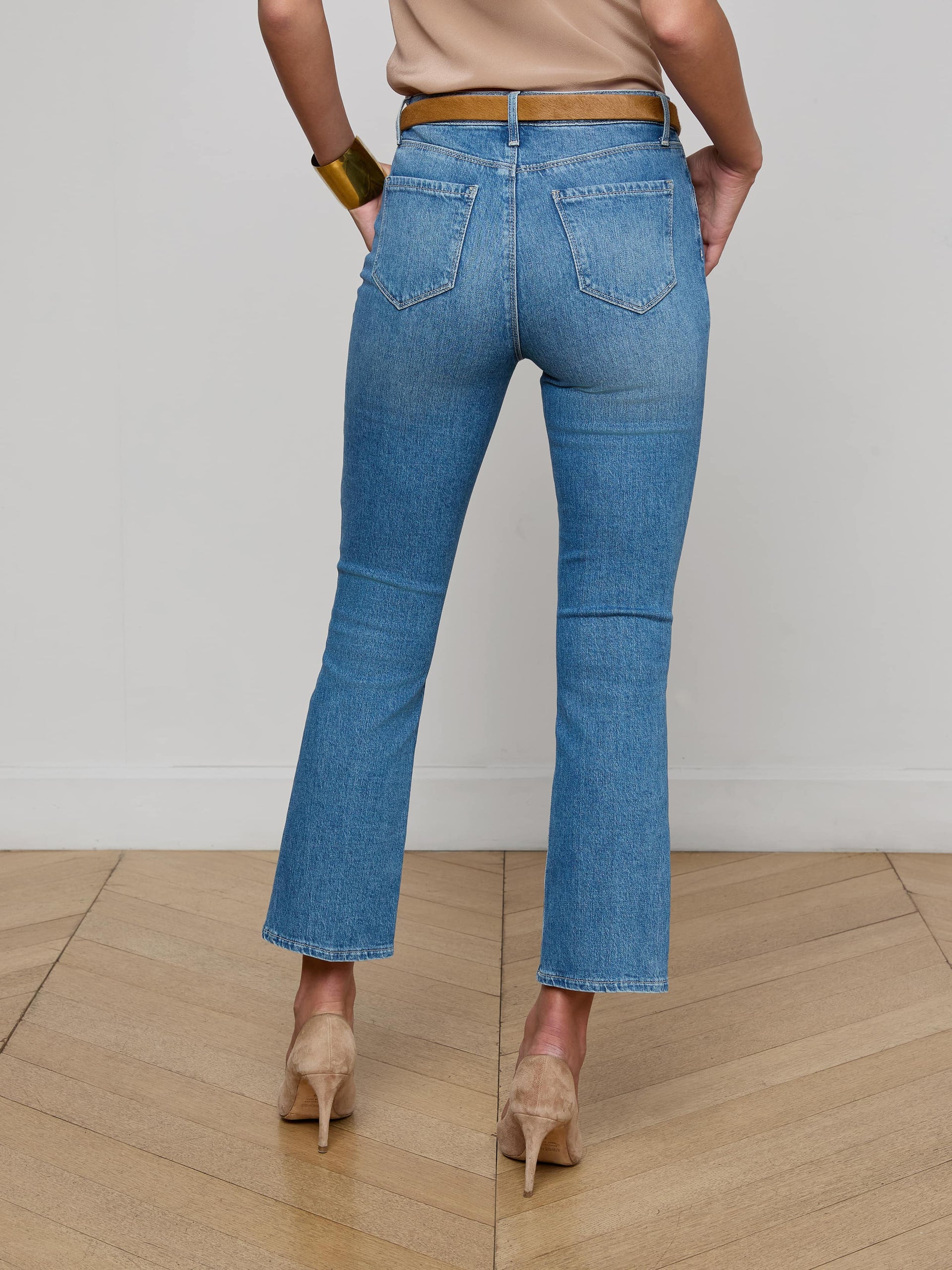 L'AGENCE MIRA CROPPED BOOTCUT JEAN - Image 12