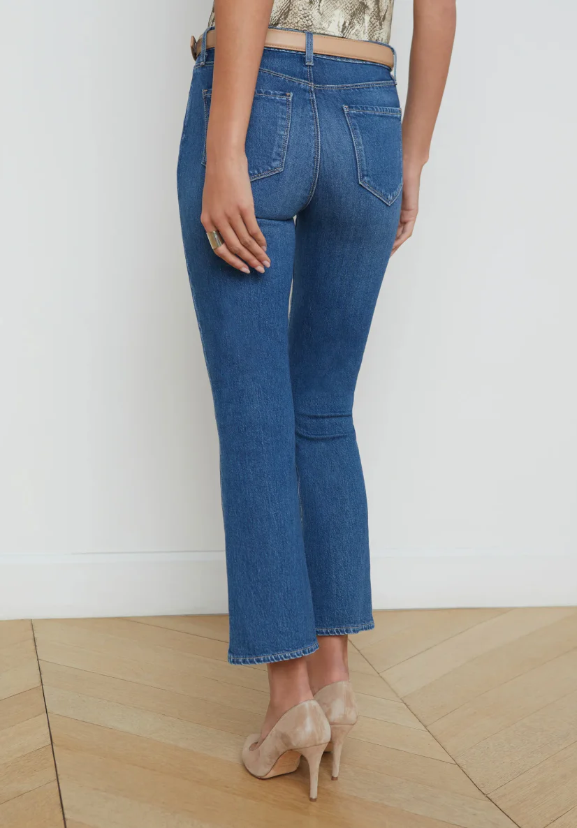 L'AGENCE MIRA CROPPED BOOTCUT JEAN - Image 4