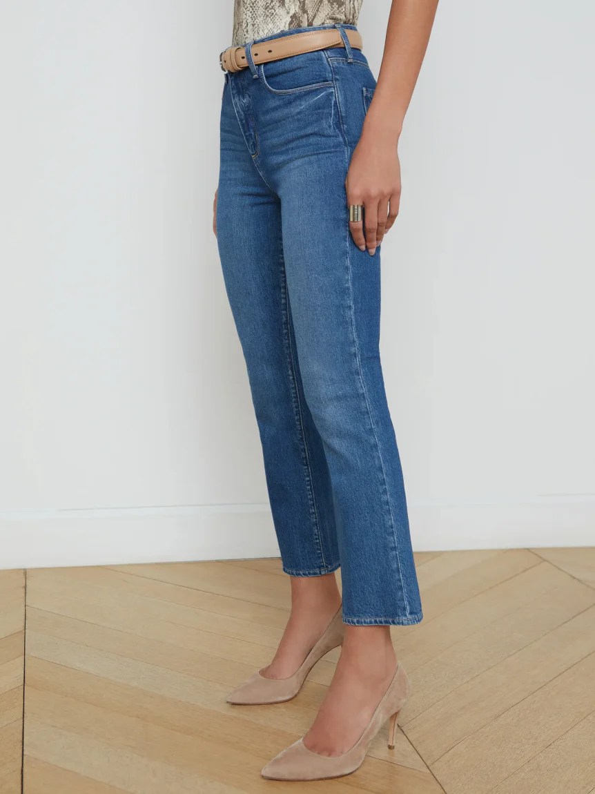 L'AGENCE MIRA CROPPED BOOTCUT JEAN - Image 5