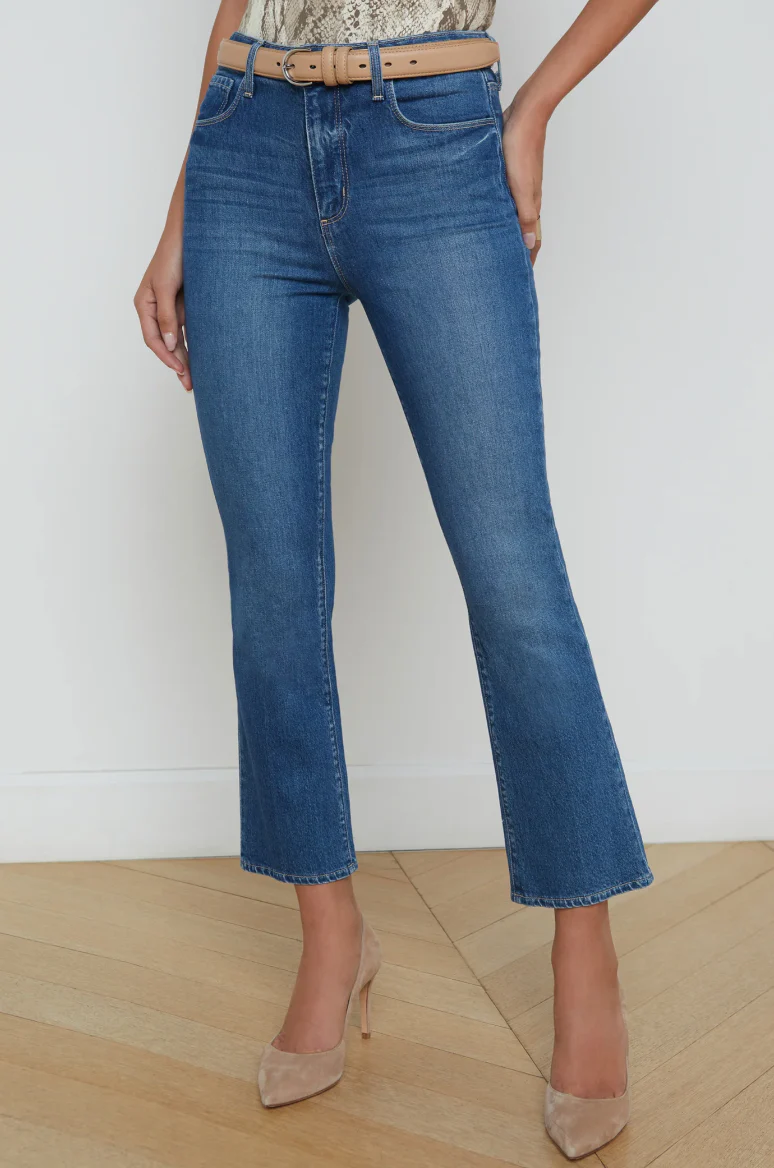 L'AGENCE MIRA CROPPED BOOTCUT JEAN - Image 6
