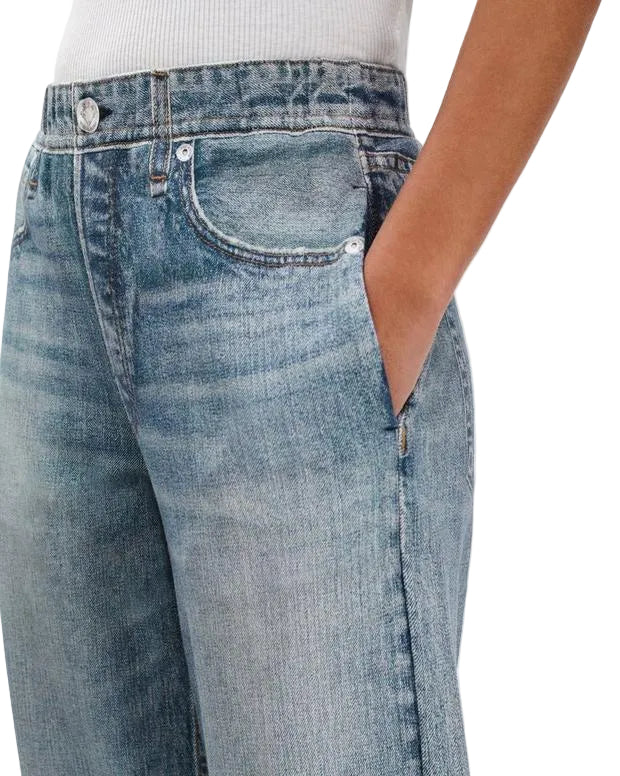 RAG & BONE MIRAMAR TERRY WIDE LEG PANT - Image 5