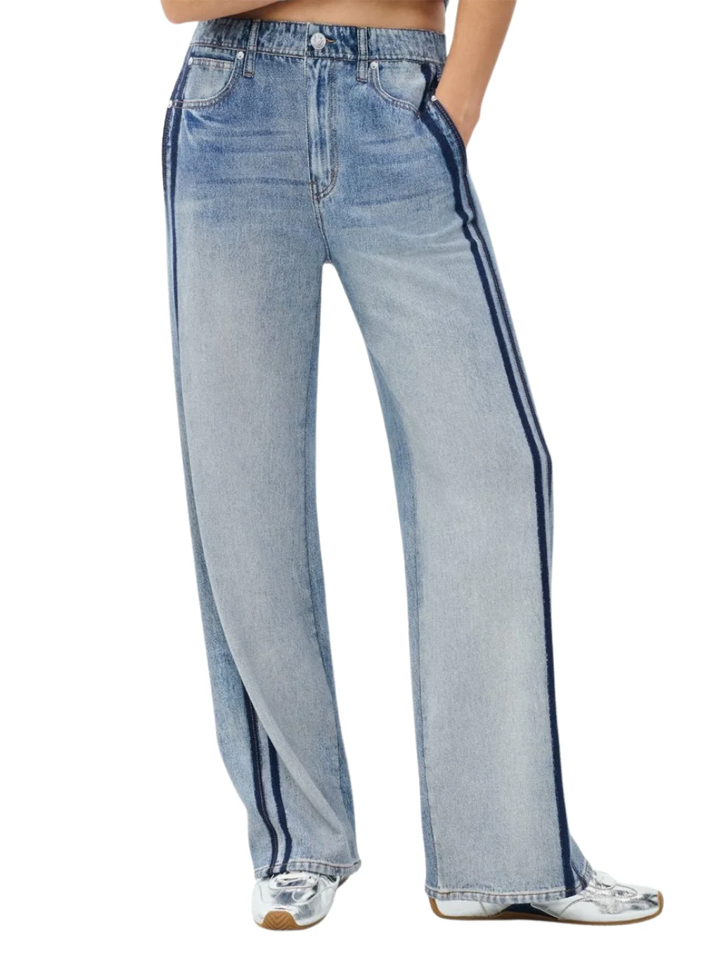 RAG & BONE MIRAMAR TERRY WIDETRACK PANT - Image 2