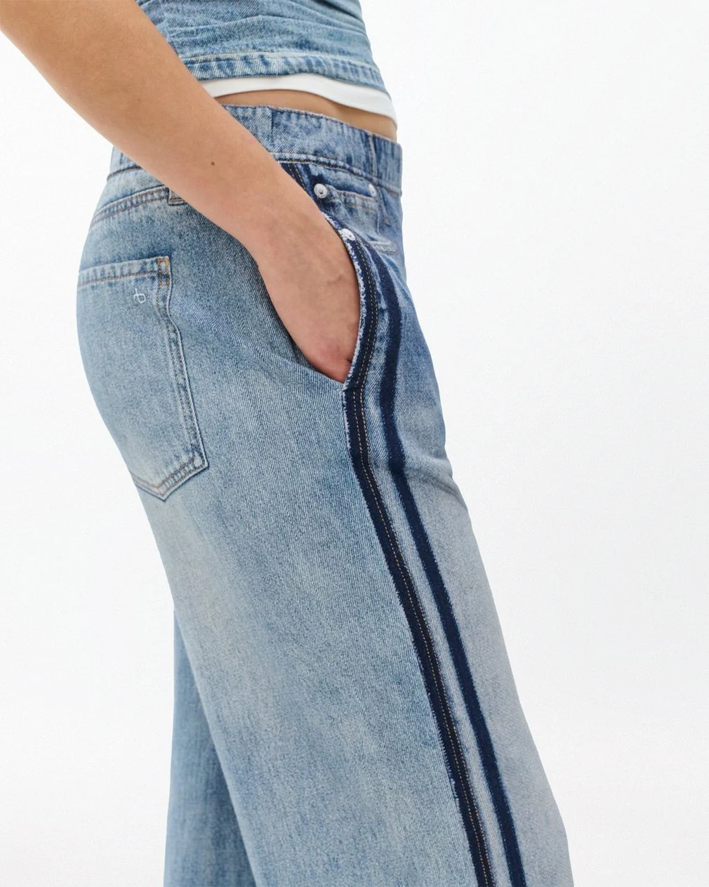 RAG & BONE MIRAMAR TERRY WIDETRACK PANT - Image 5