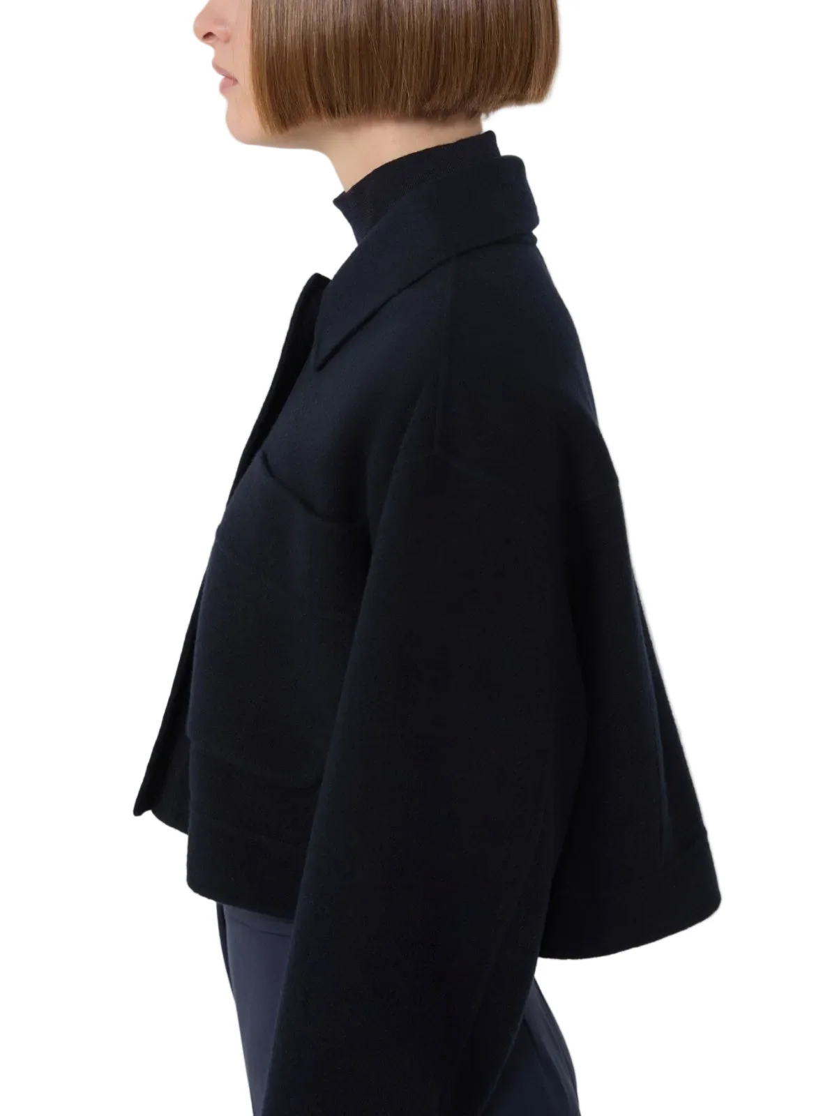 MAX MARA BOXY FIT WOOL AND CASHMERE JACKET - Image 3