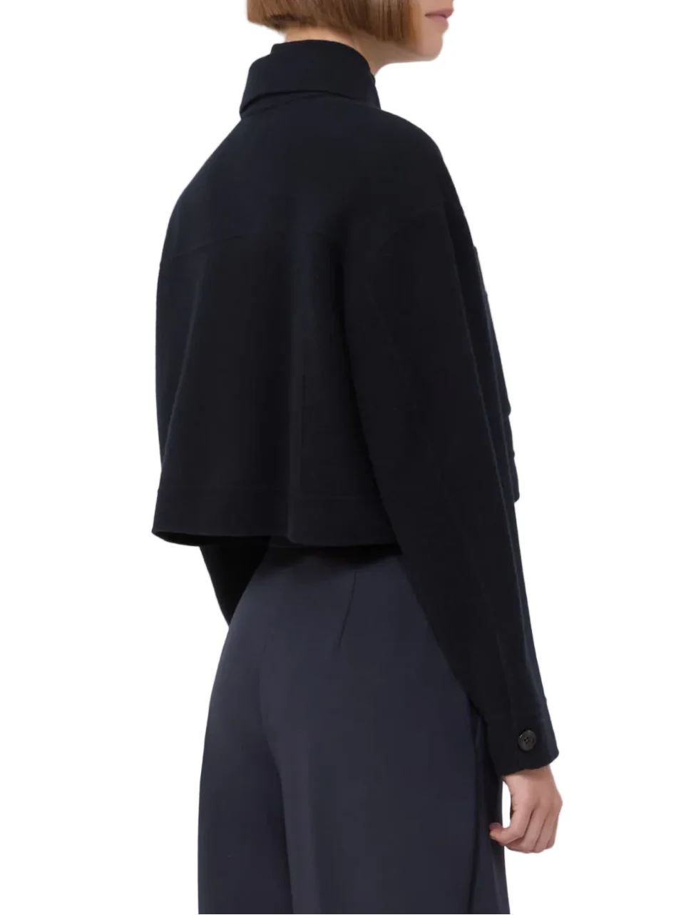 MAX MARA BOXY FIT WOOL AND CASHMERE JACKET - Image 4