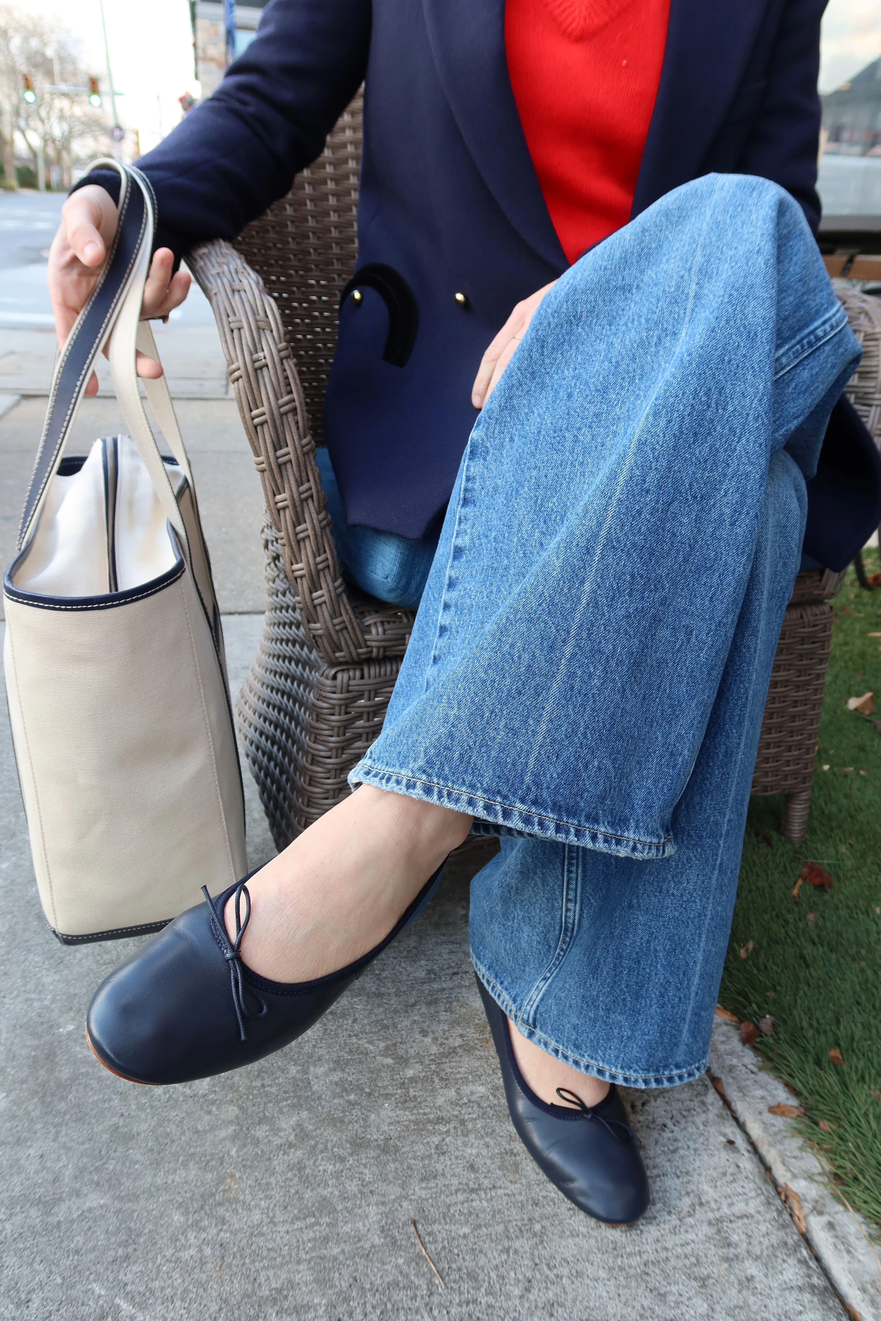 NAPPA LEATHER BALLET FLAT - Image 2